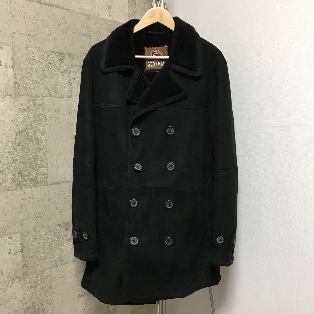 非売品 GEORGIA ジョージア ムートンコート ジョージア ムートン