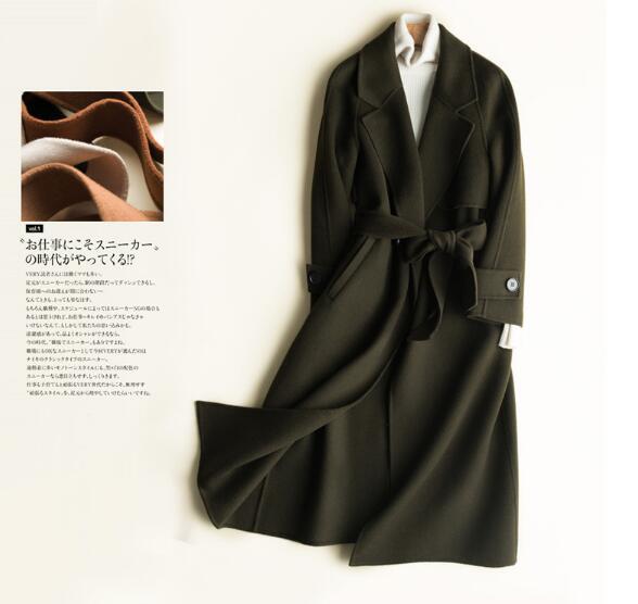 【人気定番，新品】 100％ウール4色トレンチコート 両面ウール レディース アウター ロングコート 秋冬春大きいサイズ 通勤20代30代 40代50代b550(Mサイズ)｜売買されたオークション情報、yahooの商品情報をアーカイ Mサイズ