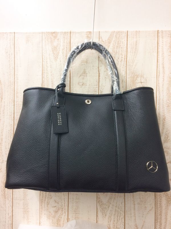  Bag Barneys New York &times; Mercedes-Benz バーニーズ ニューヨーク&times;メルセデスベンツ レザートートバック 黒(バーニーズ ニューヨーク)｜売買されたオークション情報、yahooの商品情報をアーカイ その他