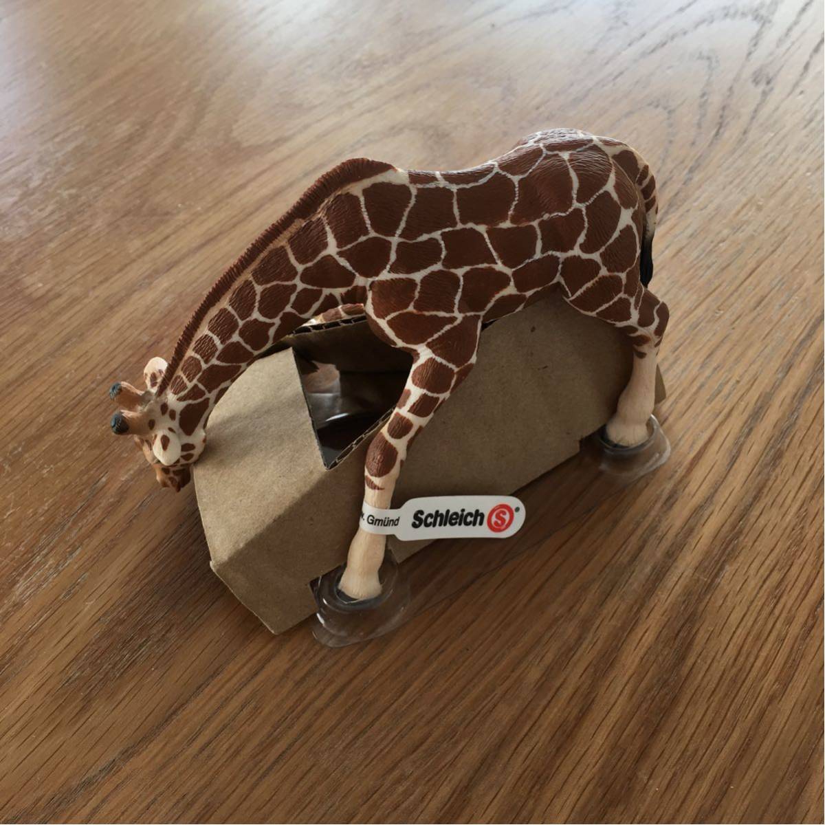 新品 シュライヒ Schieich ワイルドライフ 水飲みキリン 動物フィギュア 廃盤 希少 レア　 シュライヒ Schleich ワイルドライフ 0 動物フィギュア 動物達の
