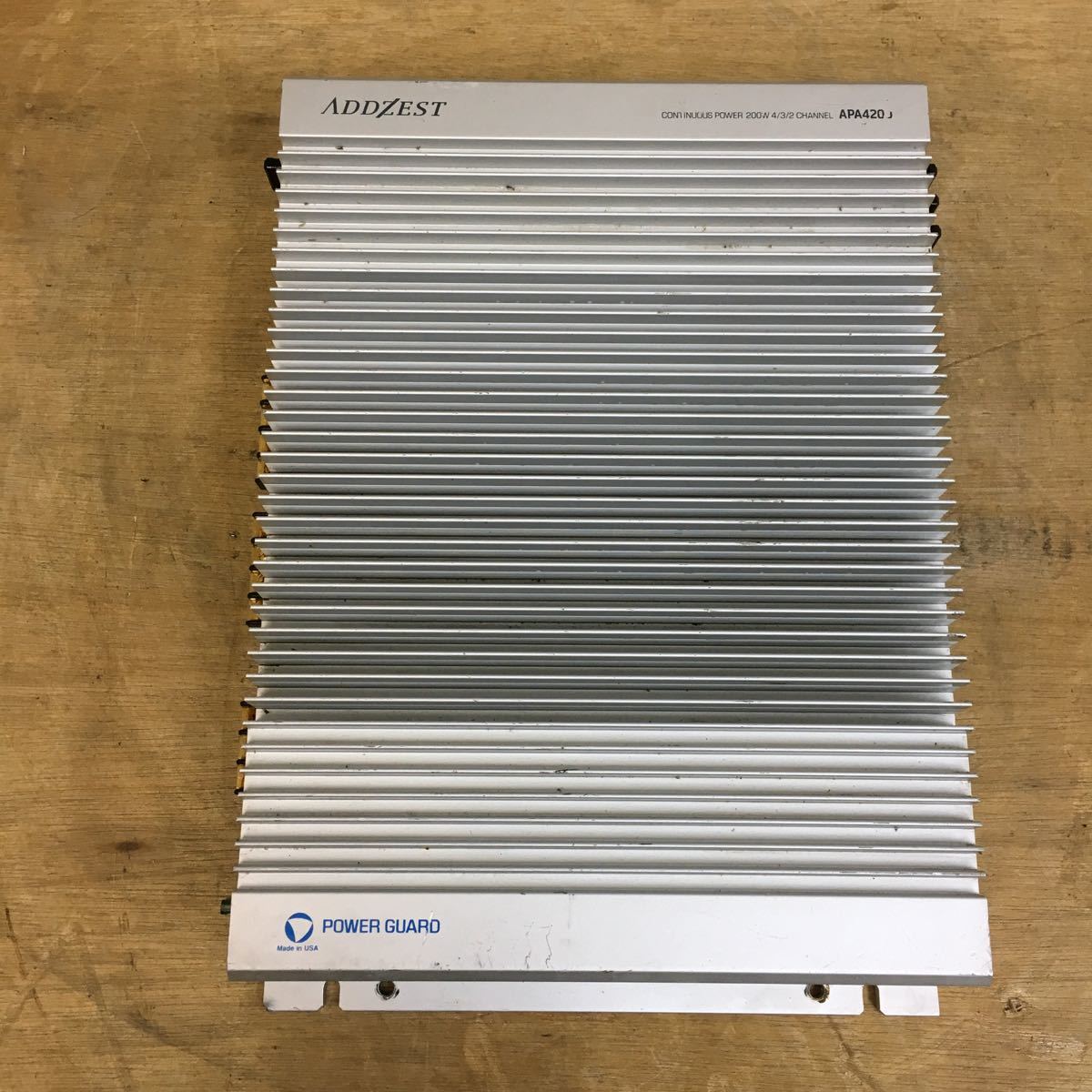 ADDZEST Yahoo!オークション - 200W 4⁄3⁄2チャンネル パワーアンプ 