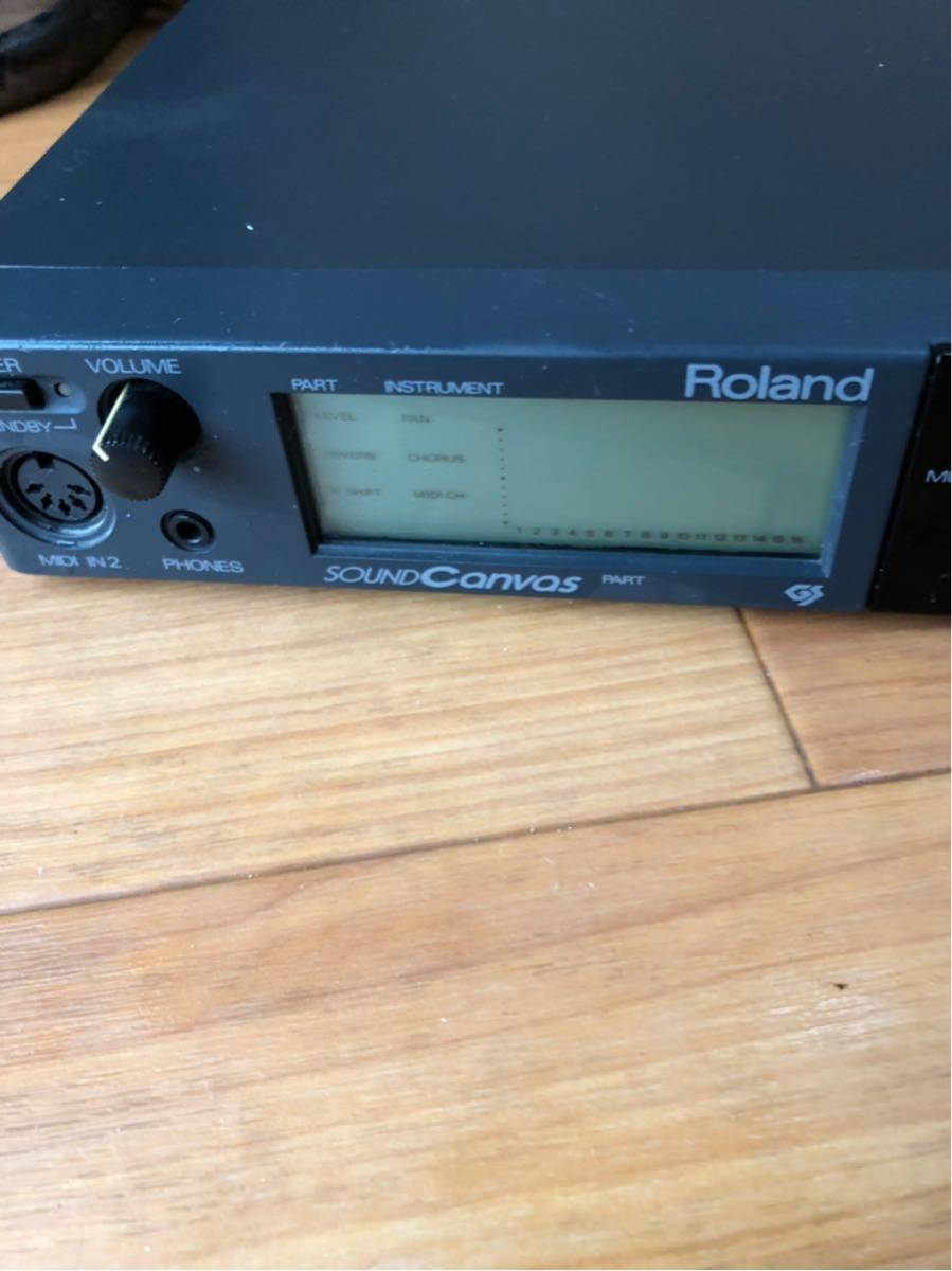 Roland SOUND Canvas SC-55 音源モジュール サウンドモジュール 付属品