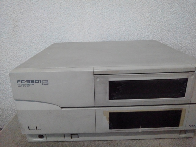 NEC FC-9801B COMPUTER - FACTORY PC-9801 DCS FC-9801S PLC MODEL 0