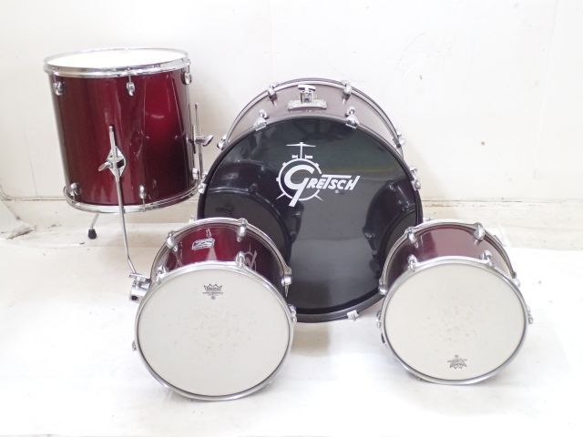 低価，得価 GRETSCH ドラムセット Black Hawkシリーズ &hArr; 54F22-1(セット)｜売買されたオークション情報、yahooの商品情報をアーカイブ公開 - オークファン セット