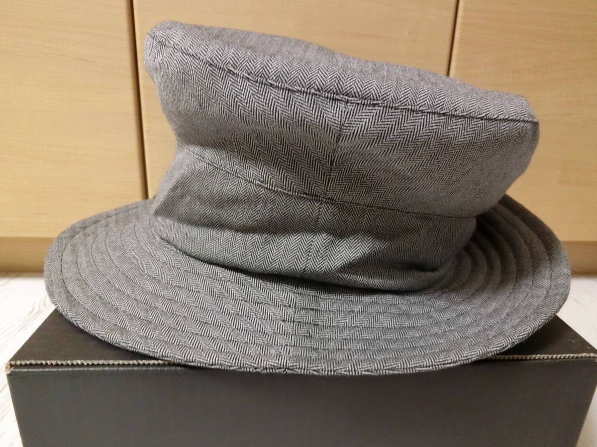 コムデギャルソン　ハット　フランス製　グレー des COMME GARCONS HOMME コムコム CDGコムデギャルソン - ウール