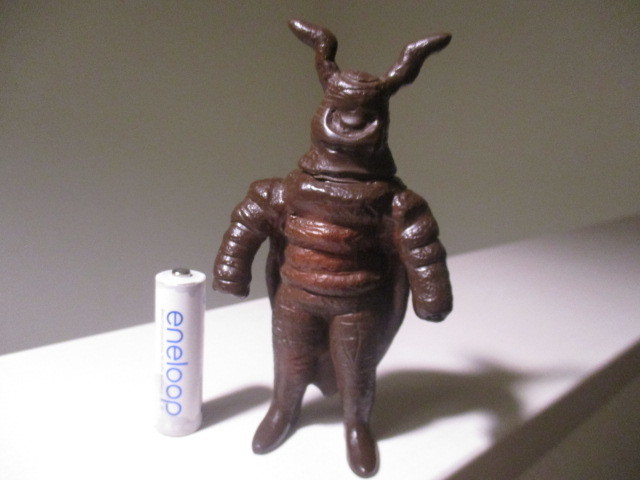 ポピー製 ヒルゲリラ ソフビ フィギュア 怪人 当時物 旧バンダイ レア