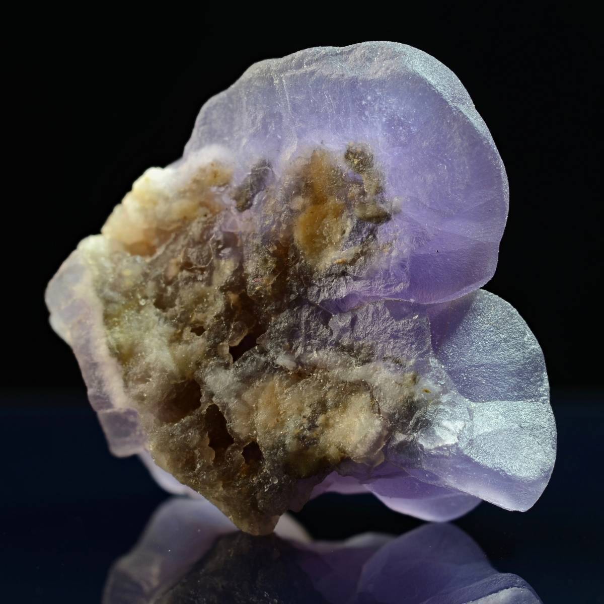 長期納期 【37.4ct】パープルフローライト 蛍石 Fluorite ミャンマー 