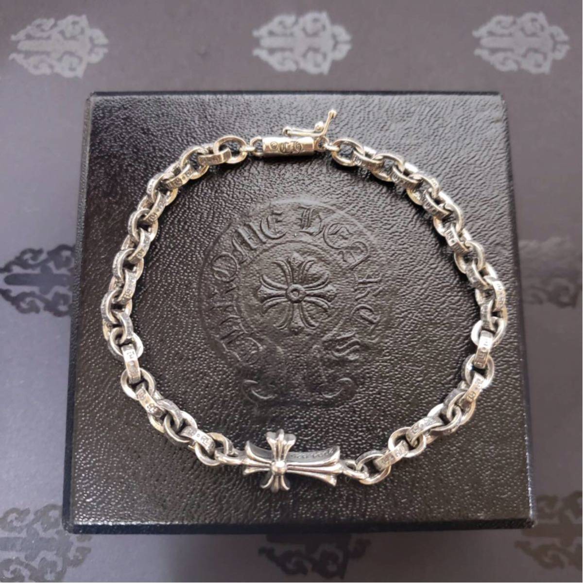 CHROMEHEARTS CH ベビーファット ペーパーチェーン ブレスレット 