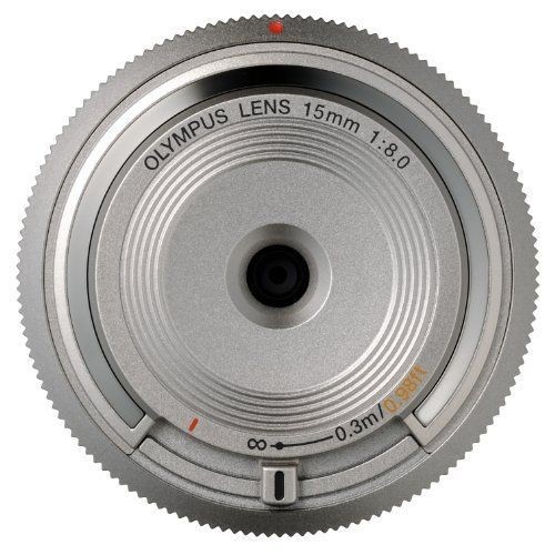OLYMPUS ボディキャップレンズ 9mm＆15mmセット 259 OLYMPUS ボディキャップレンズ マイクロフォーサーズ用 シルバー