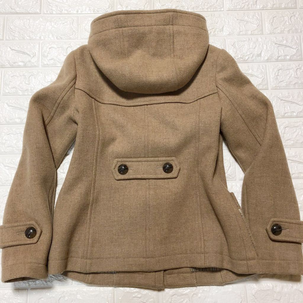 ☆美品/クリーニング済！ノバチェック/牛革使用☆バーバリー ブルー 