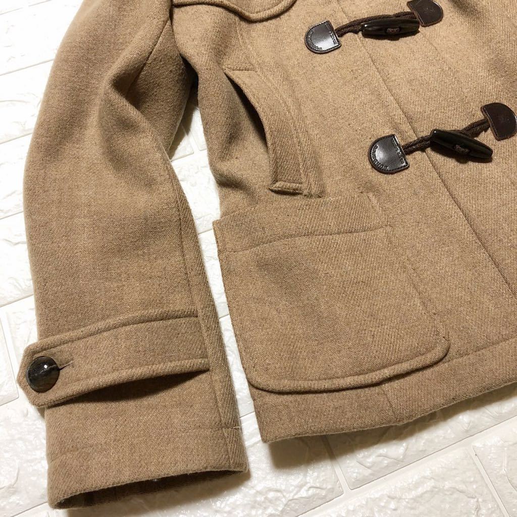 ☆美品/クリーニング済！ノバチェック/牛革使用☆バーバリー ブルー 