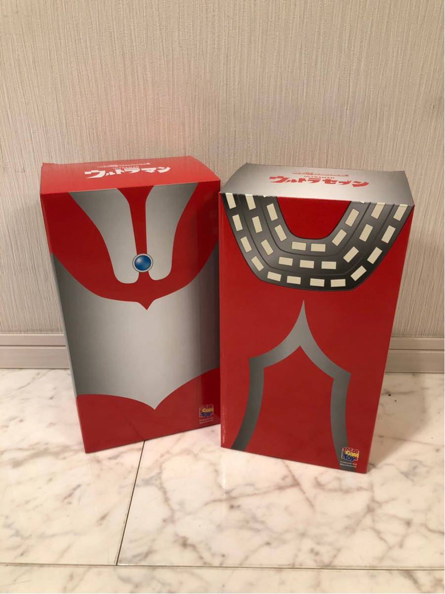 1/6計画 限定 ウルトラマン & ウルトラセブン ベアブリック BE@RBRICK 400% 2体セット 新品未開封