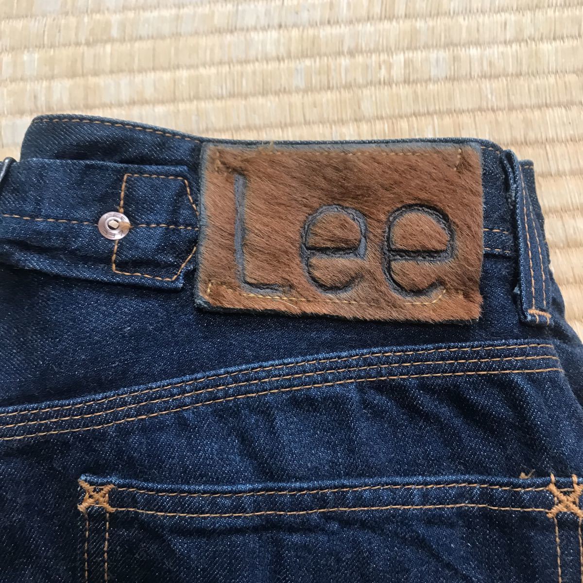 濃紺 美品 Lee COWBOY リー カウボーイ 101B W30 37年復刻 レプリカ  