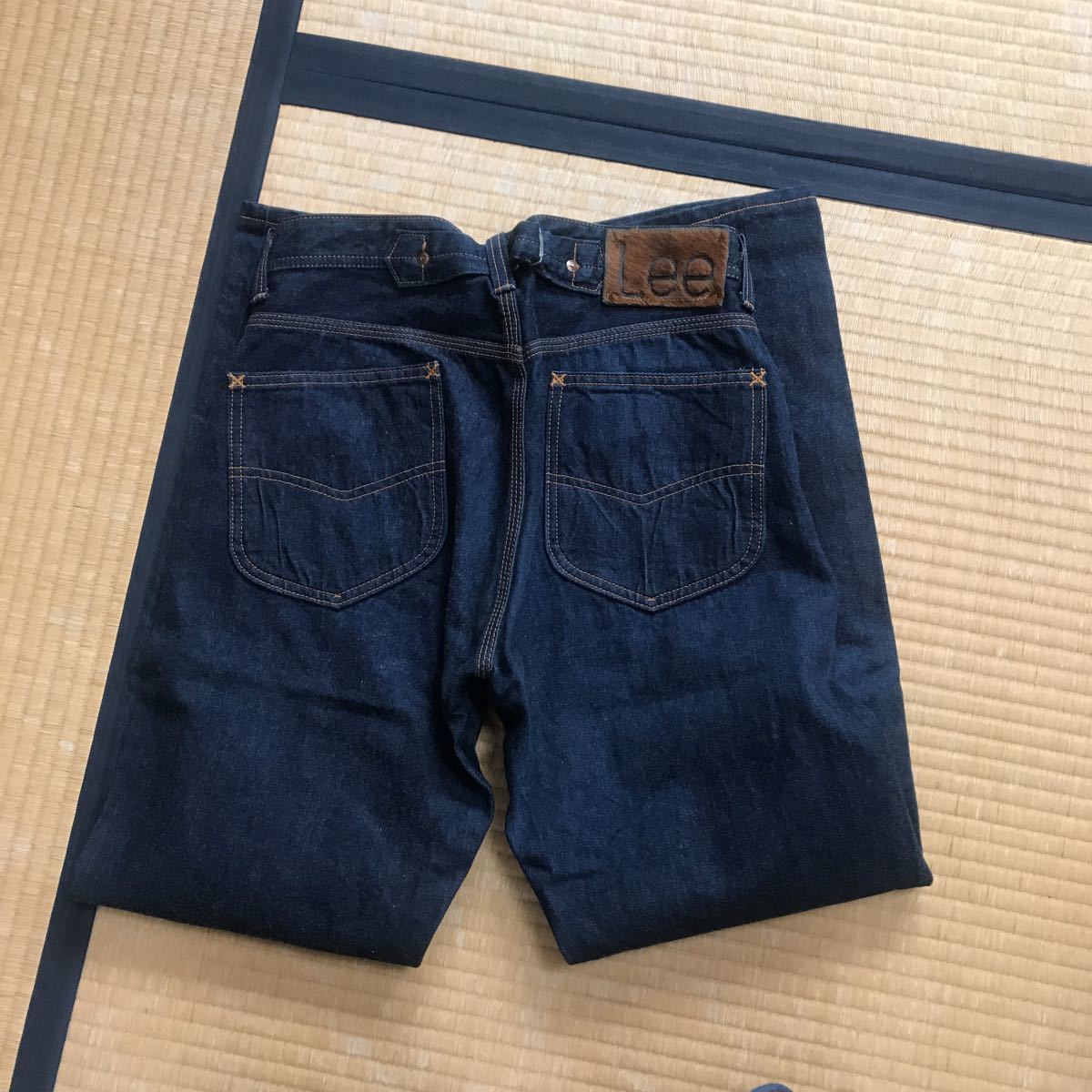 濃紺 美品 Lee COWBOY リー カウボーイ 101B W30 37年復刻 レプリカ 