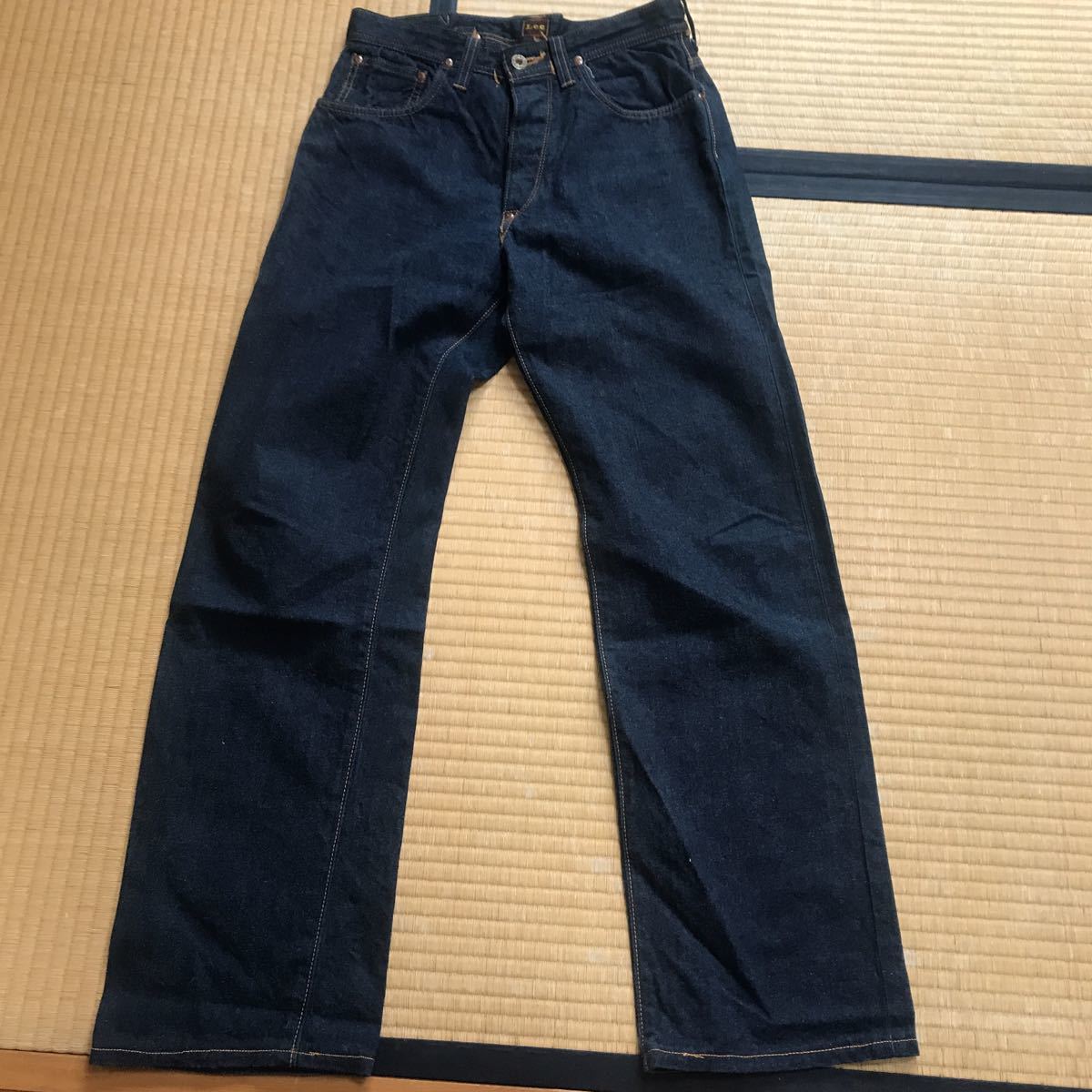 濃紺 美品 Lee COWBOY リー カウボーイ 101B W30 37年復刻 レプリカ 
