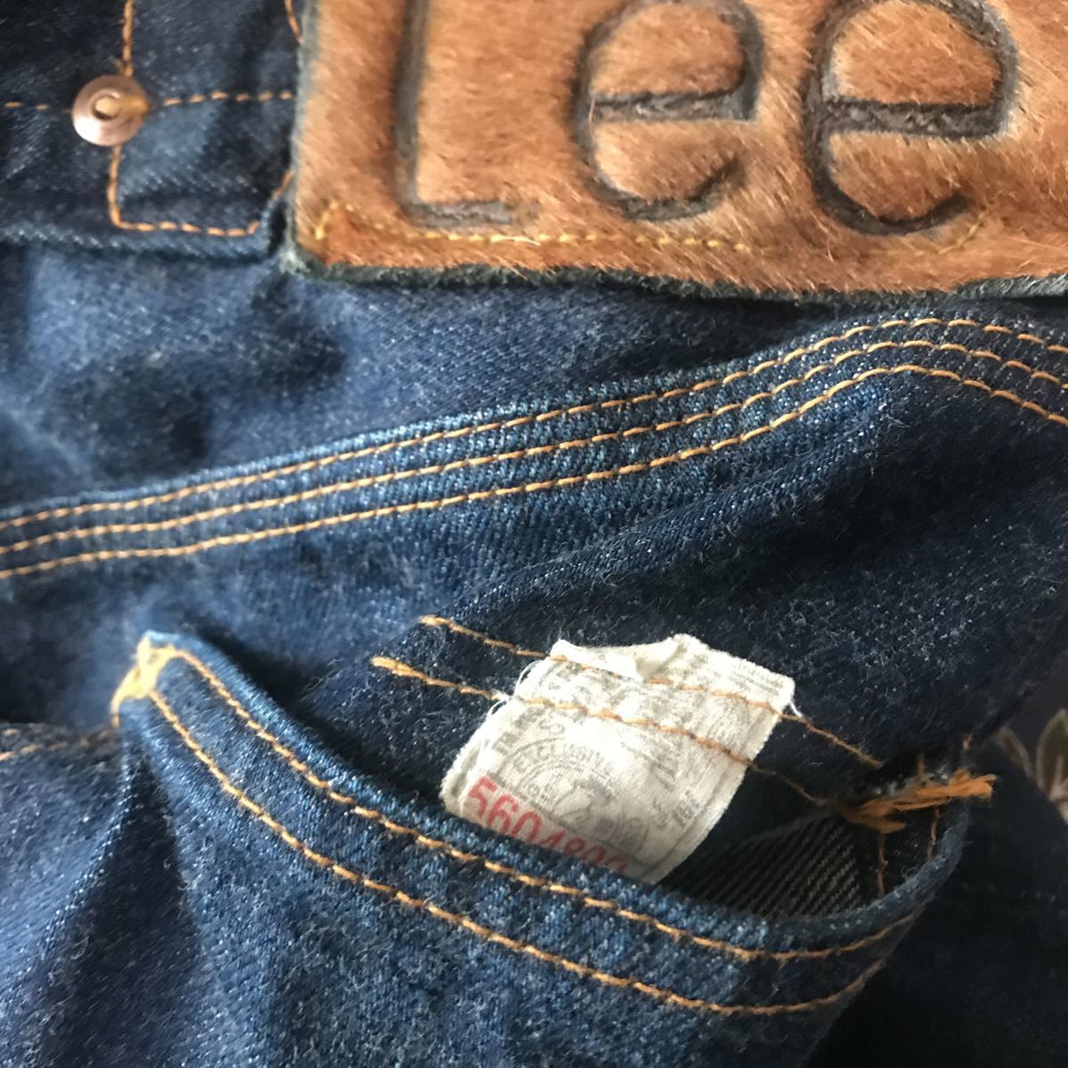濃紺 美品 Lee COWBOY リー カウボーイ 101B W30 37年復刻 レプリカ 