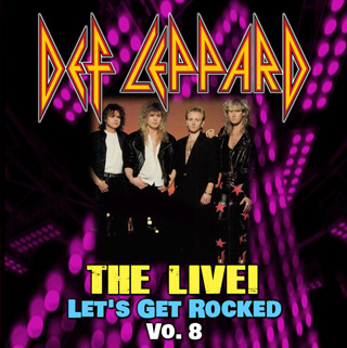 Def Leppard The Live! Let's Get Rocked-V0 08 LP風紙ジャケ 初音源