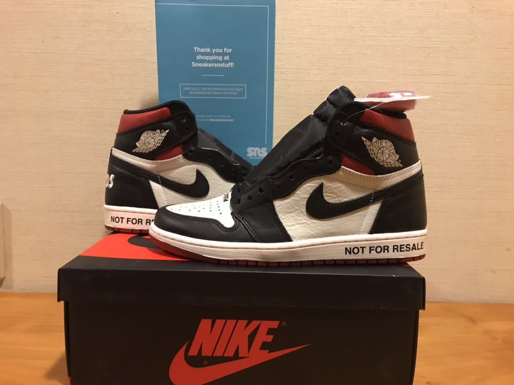 《27.0cm》NIKE AIR JORDAN 1 RETRO HIGH OG NRG ナイキ エア ジョーダン ファースト NOT FOR RESALE 海外正規品 861428-106 SNS当選品 US9