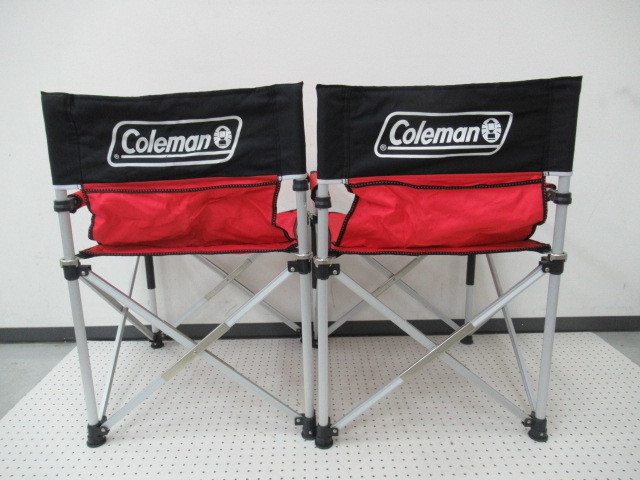 Coleman スリムキャプテンチェア 2脚セット キャンプ テーブル/チェア