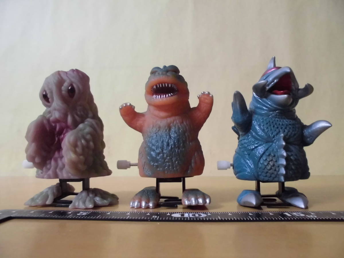 ☆のこのこ怪獣総進撃 ゴジラ、ヘドラ、ガイガン ルーズ品