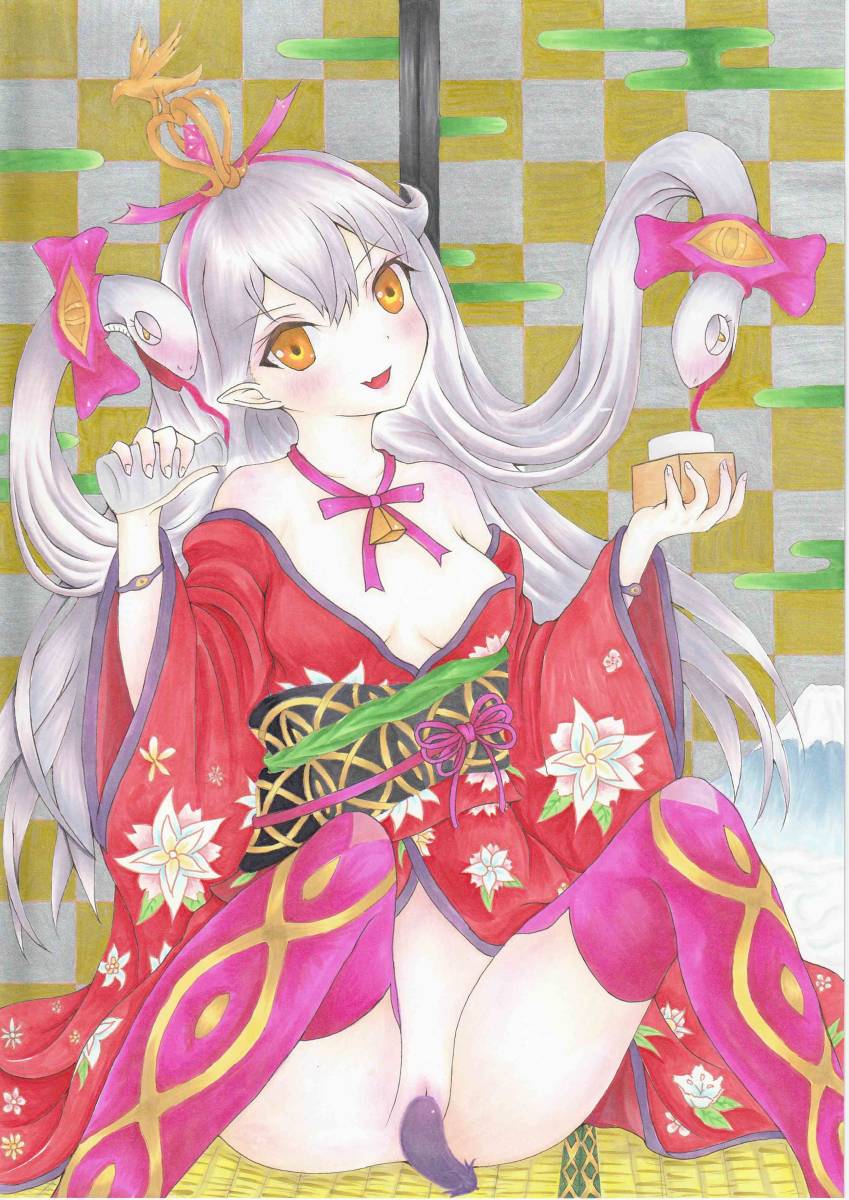 同人 手描き イラスト グラブル メドゥーサ ラフ付き 手描きイラスト 売買されたオークション情報 Yahooの商品情報をアーカイブ公開 オークファン Aucfan Com