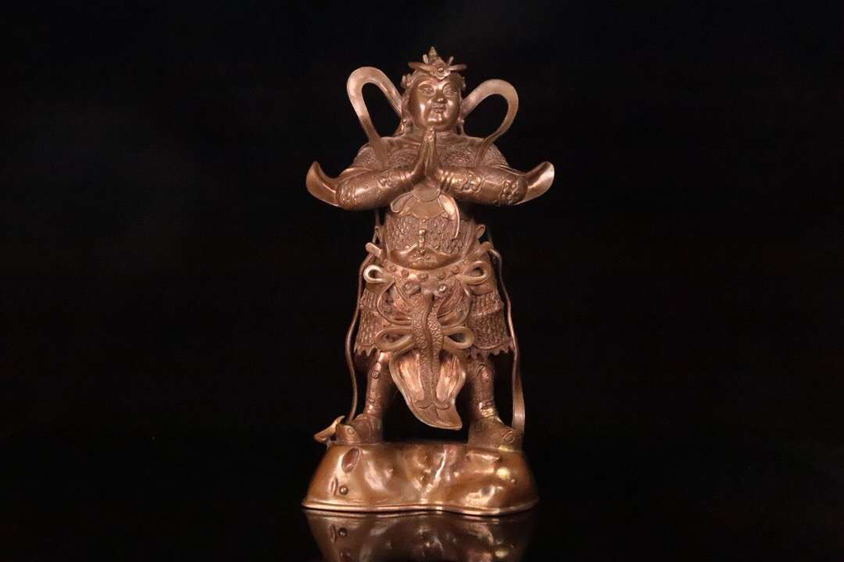 1907Y26156AYX】中国 清 和田玉精彫『瑞獣』鎮尺 文鎮 書道具 置物 文