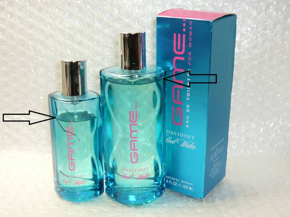 ☆2点セット☆ ダビドフ DAVIDOFF クールウォーター ゲーム ウーマン