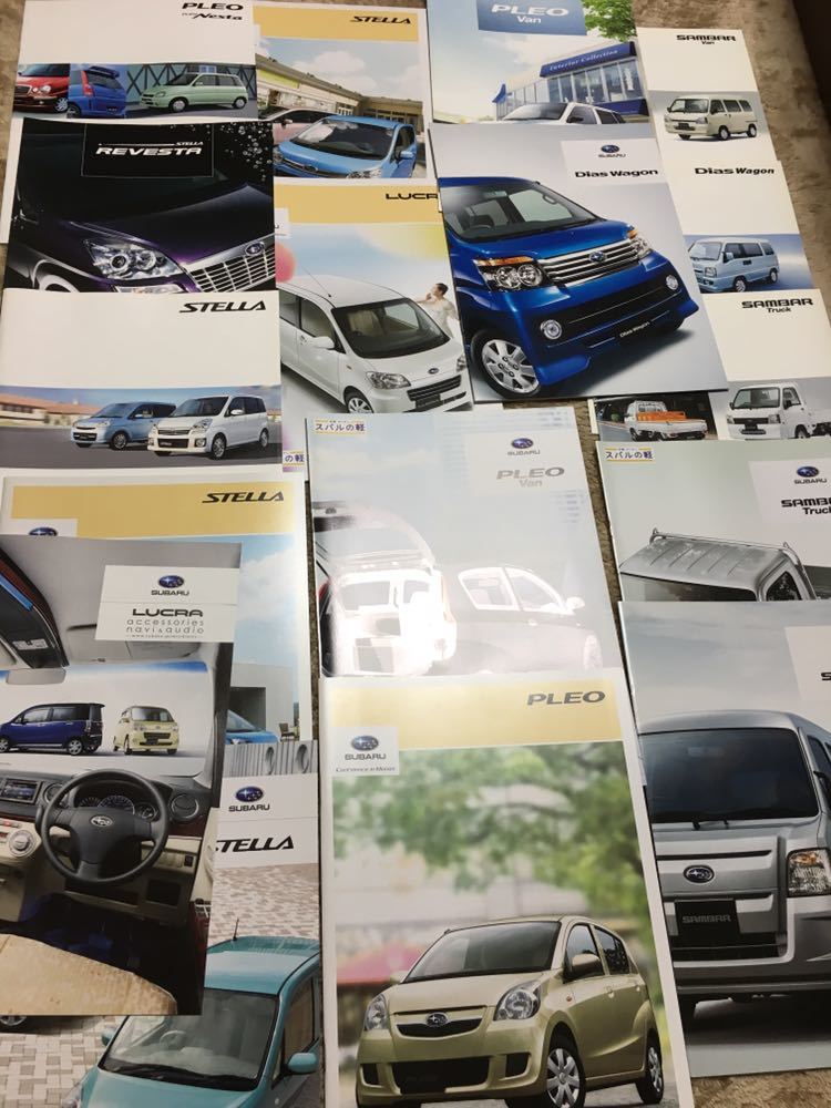 当時物 スバル 軽自動車 カタログセット 大量 サンバー トラック バン プレオ ステラ ルクラ 商用 スバル 売買されたオークション情報 Yahooの商品情報をアーカイブ公開 オークファン Aucfan Com