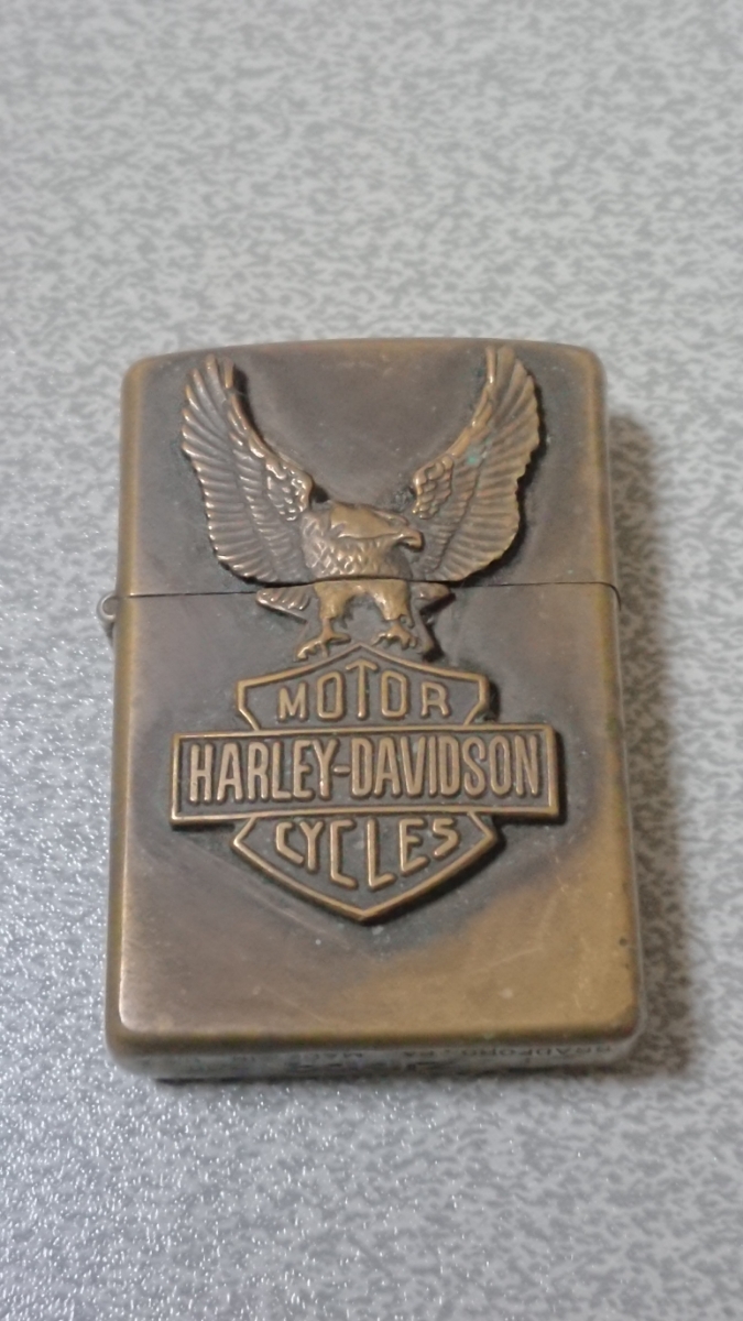  ジッポー ハーレーダビッドソン Ｉ / ⅤⅢ ZIPPO 90年代 オイルライター HARLEY DAVIDSON 鷲 ワシ 白頭鷲(スポーツ)｜売買されたオークション情報、yahooの商品情報をアーカイブ公開 - オークファン Zippo