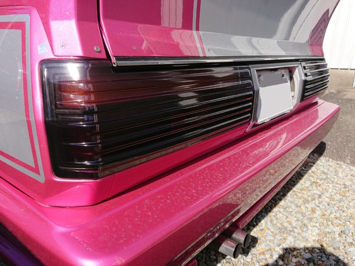 gx71クレスタ 前期 スモークテールレンズカバー ジャンク扱い【検索 