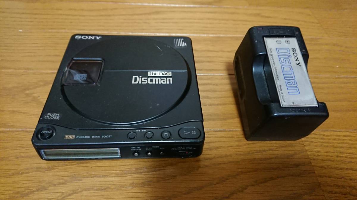 Discman SONY ディスクマン ポータブルCDプレーヤー CDプレーヤー