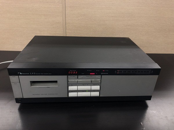 X528-u128615 Nakamichi ナカミチ LX-5 カセットデッキ 通電確認済 現状品①(一般)｜売買されたオークション情報 ...