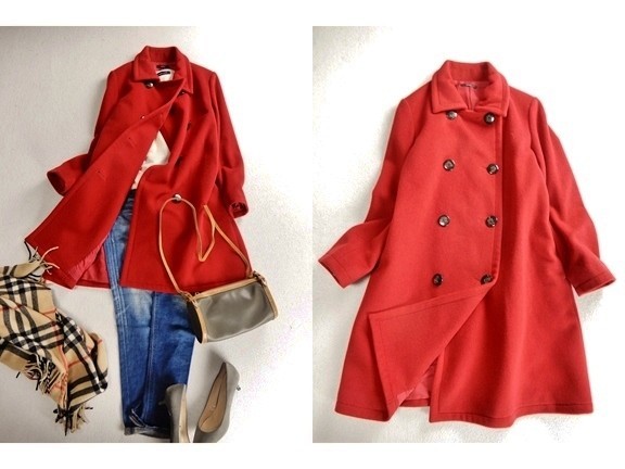 super beauty romantic style 赤　コート新品 2026，低価】 アーバンリサーチ ロッソ URBAN RESEARCH ROSSO 大人