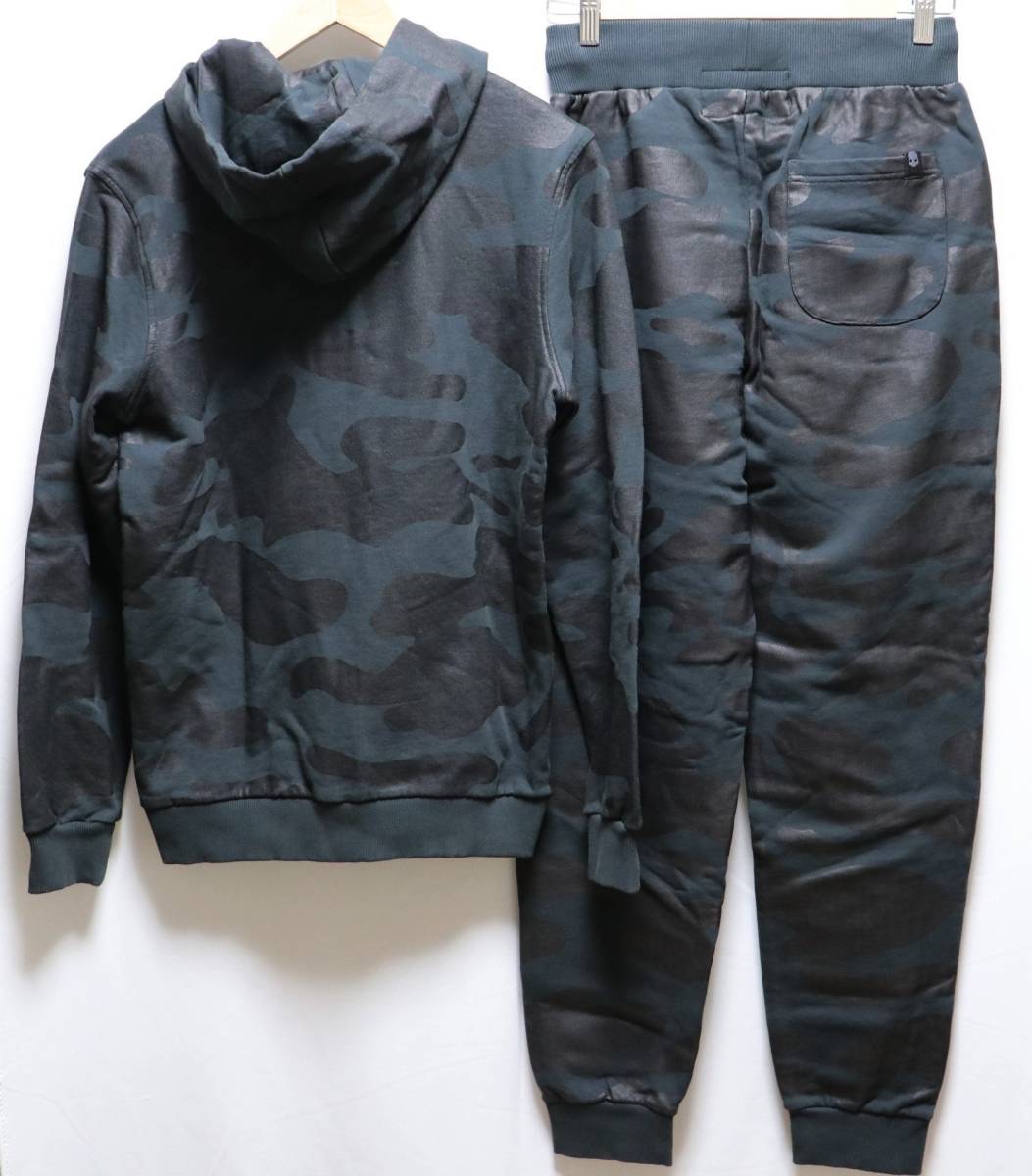 国内正規 タグ付 HYDROGEN ハイドロゲン セットアップ M 迷彩 パーカー