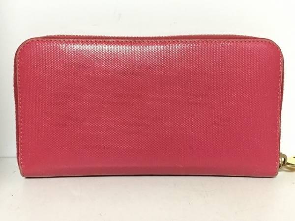FENDI レザー長財布 レッド エフィズ