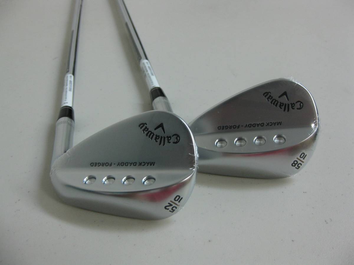 激安大特価，お買い得 1 000円スタート 日本正規品 キャロウェイ MACK DADDY FORGED ウェッジ2本セット 52&58 MODUS3 TOUR120(キャロウェイ)｜売買されたオークション情報、yahooの商品情報をアーカイブ公開 - オークファン 男性右きき用