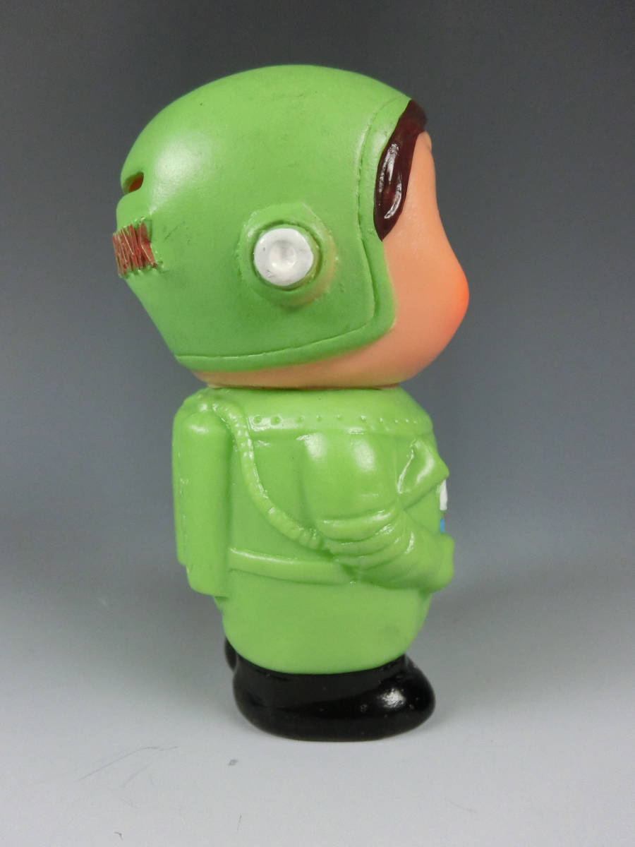 阡》企業物 ソフビ 人形 貯金箱 しがぎんこう 滋賀銀行 しが