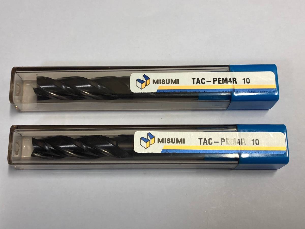 【格安，新作】 超硬エンドミル ミスミ TAC-PEM4RP10 2本セット 送料185円 フライス盤 マシニングセンター(その他)｜売買されたオークション情報、yahooの商品情報をアーカイブ公開 - オークファン 鉄工用