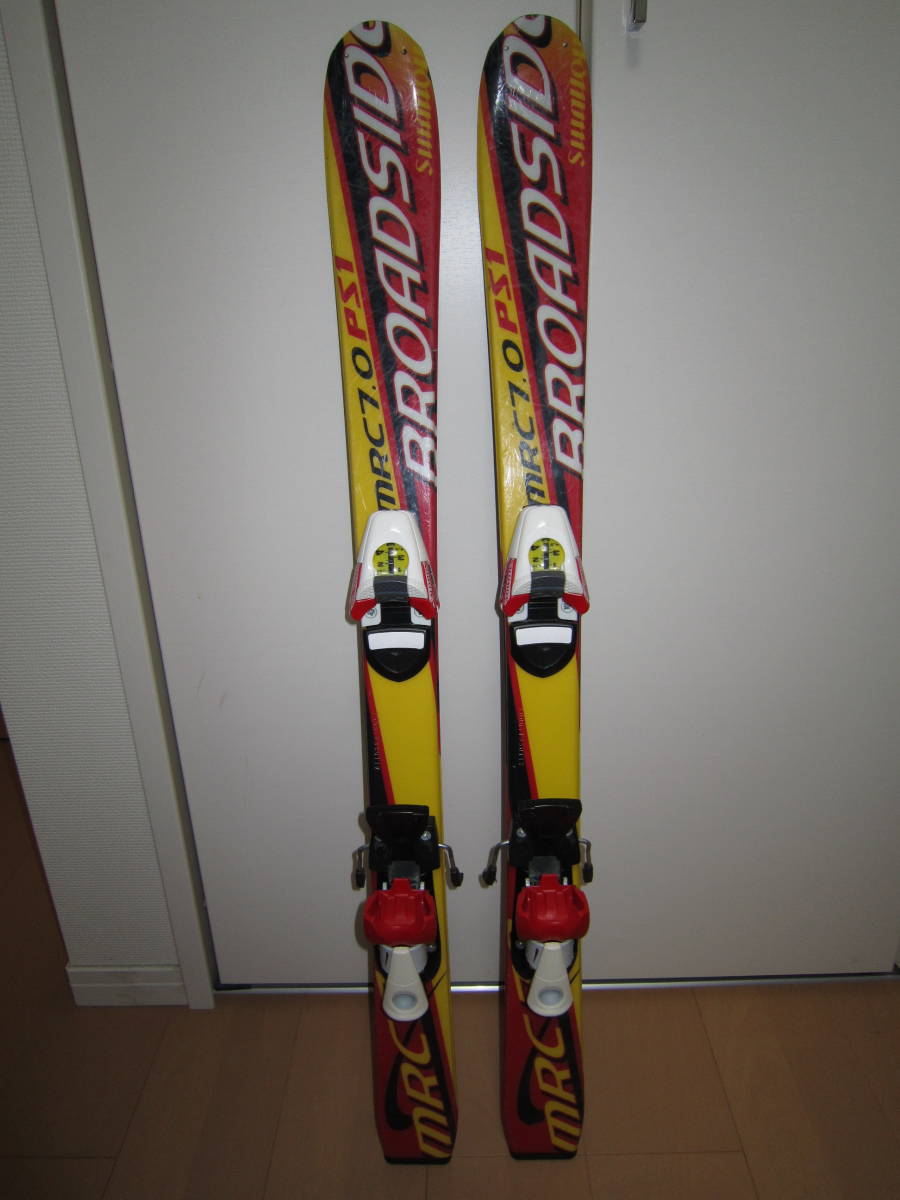 KAZAMA スキー板 110㎝　ストック ブーツ　4点セット 美品□女の子 KAZAMA□子供スキーセット□板116cm/靴22.0cm□送料1000