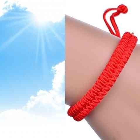 赤 組紐 風 ブレスレット人気 君の名は アイテム ペア プレゼント お守り_1