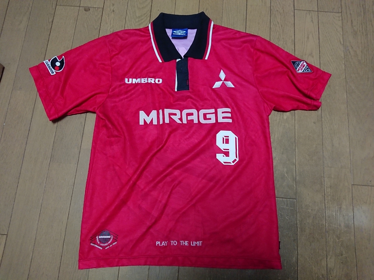 Yahoo!オークション 浦和レッズ UMBRO ユニフォーム 三菱 ミラージュ
