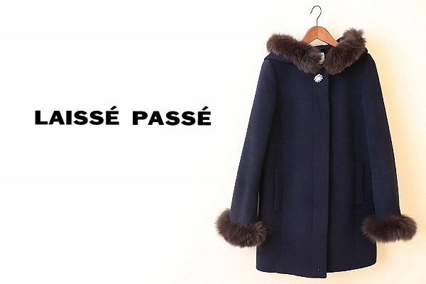 LAISSE レッセパッセ PASSE - レッセパッセファーコート（フード 