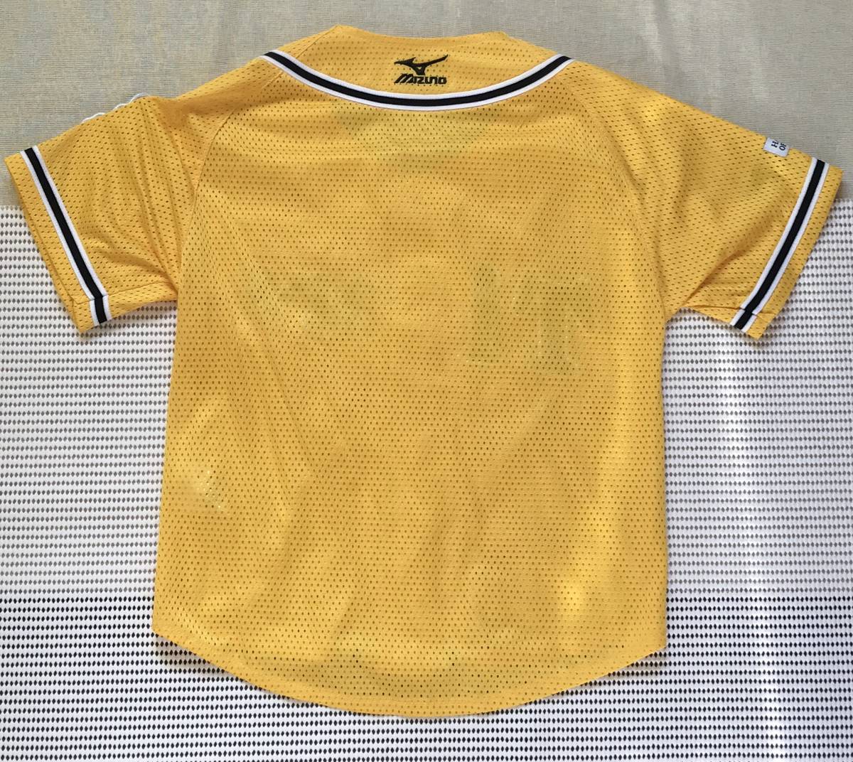 阪神タイガース　イエローメッシュジャージ　ユニフォーム　子ども用　100サイズ　KIDS_3