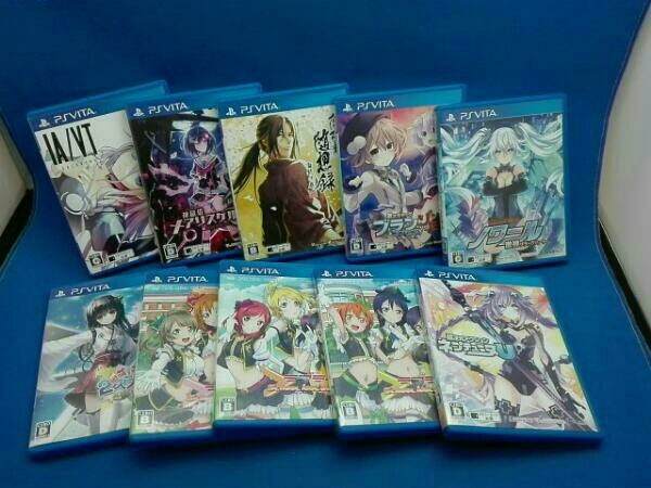 ジャンク PS VITA ソフト10点セット まとめ売り ラブライブ 萌え萌え2次大戦(略) 神獄塔メアリスケルター 他 (013141) 大量 2026年最新Yahoo!オークション セット)(PS 11台セット 大量まとめ売り 現状渡し