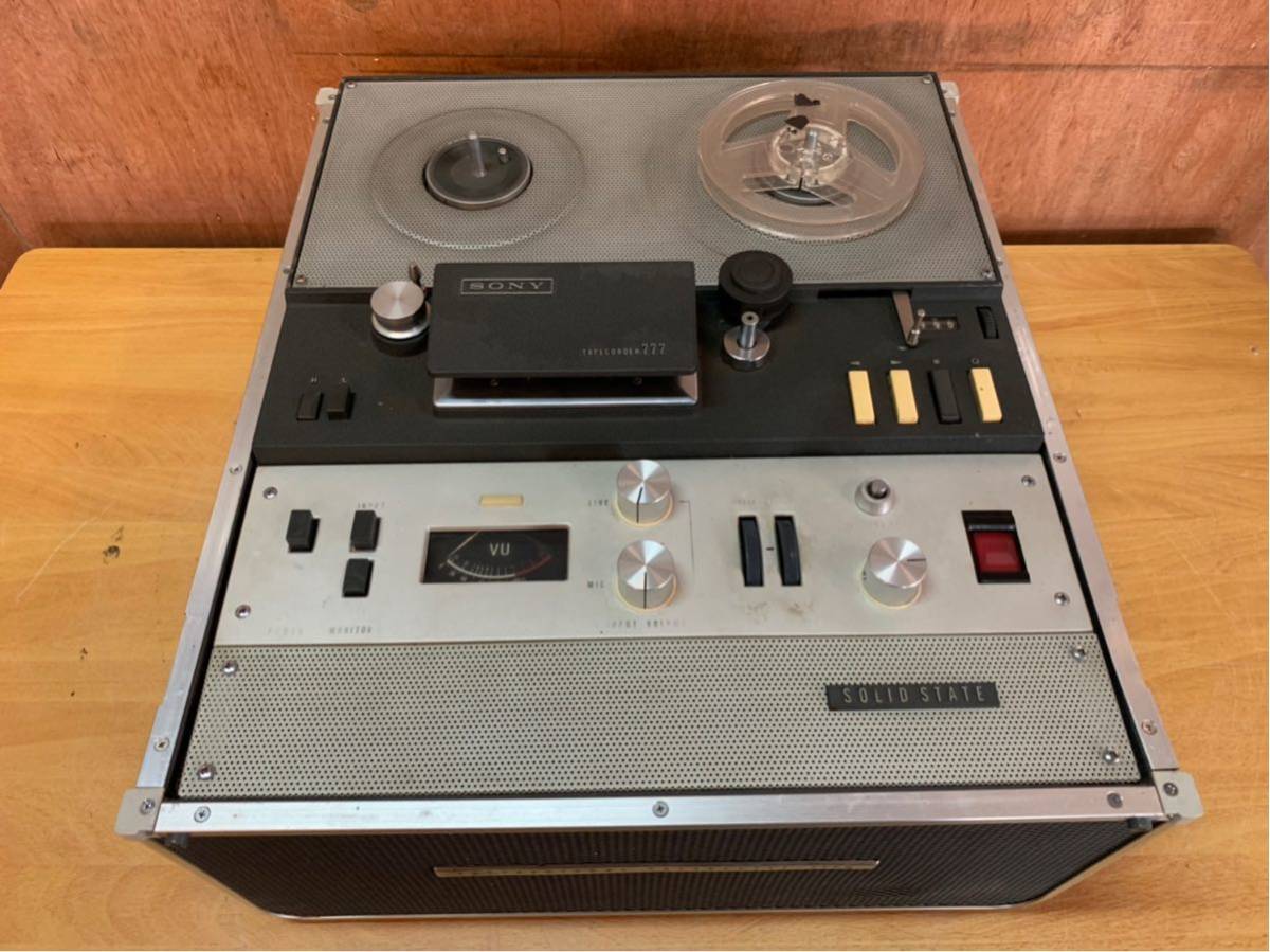 SONY ヴィンテージ オープンリールテープレコーダー Tapecorder