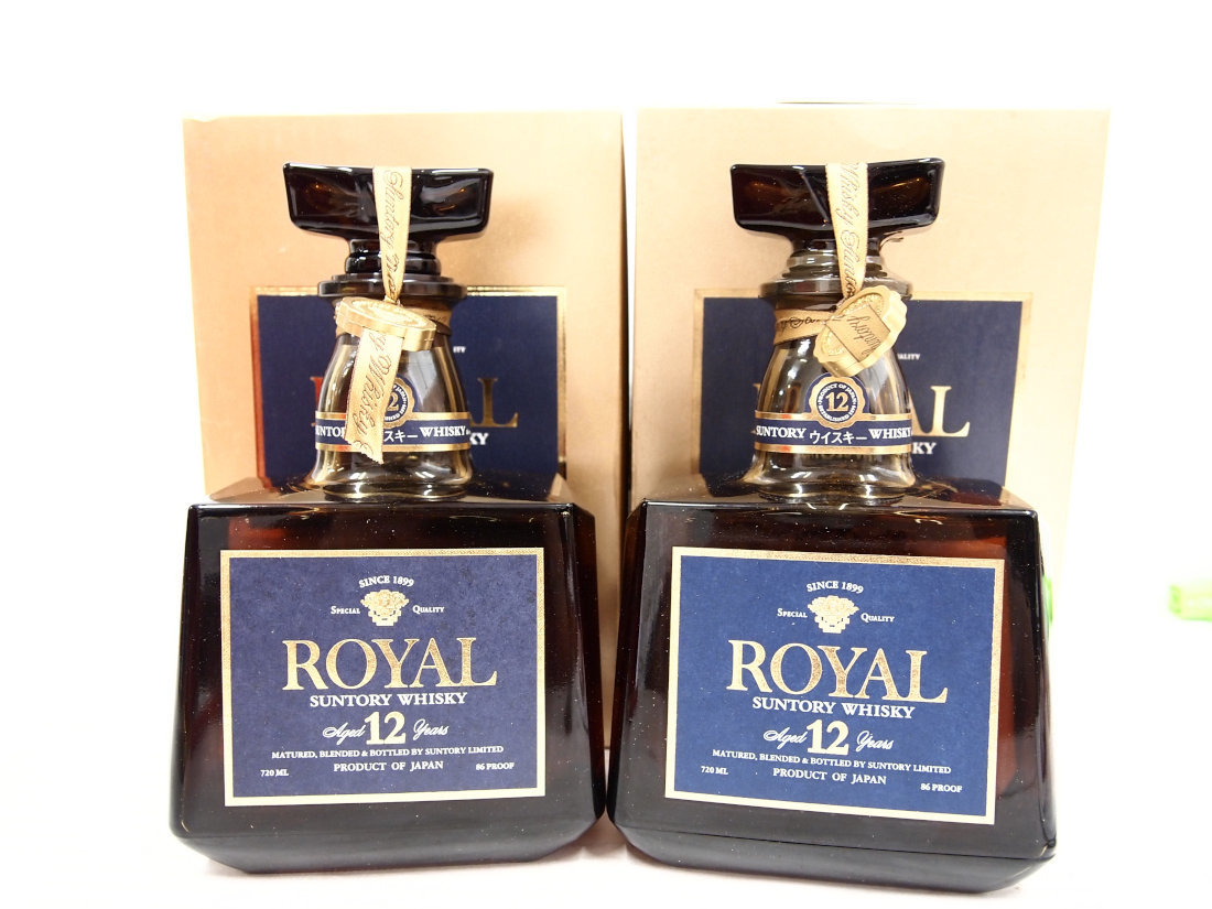 SUNTORY ROYAL サントリー ローヤル 12年 2本セット ウイスキー 古酒