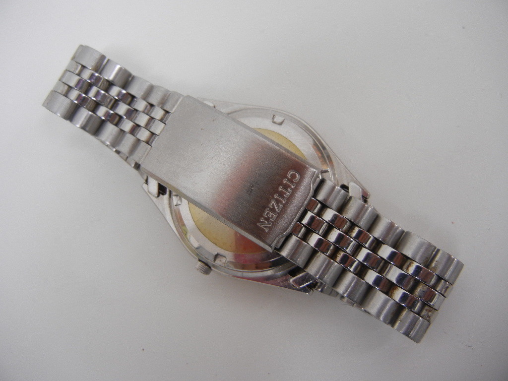 レトロ◇CITIZEN シチズン ５面カットガラス 6100-k09303 