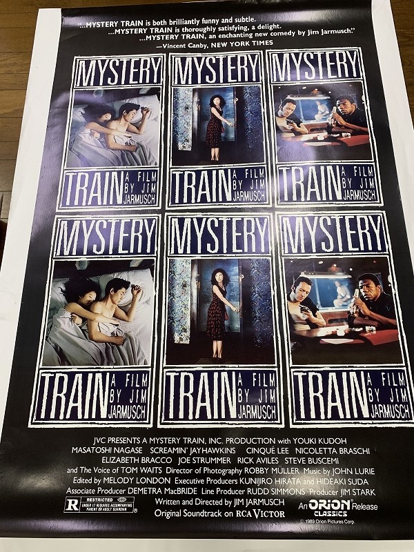 D07/US ワンシート 映画ポスター 「MYSTERY TRAIN」 ミステリー