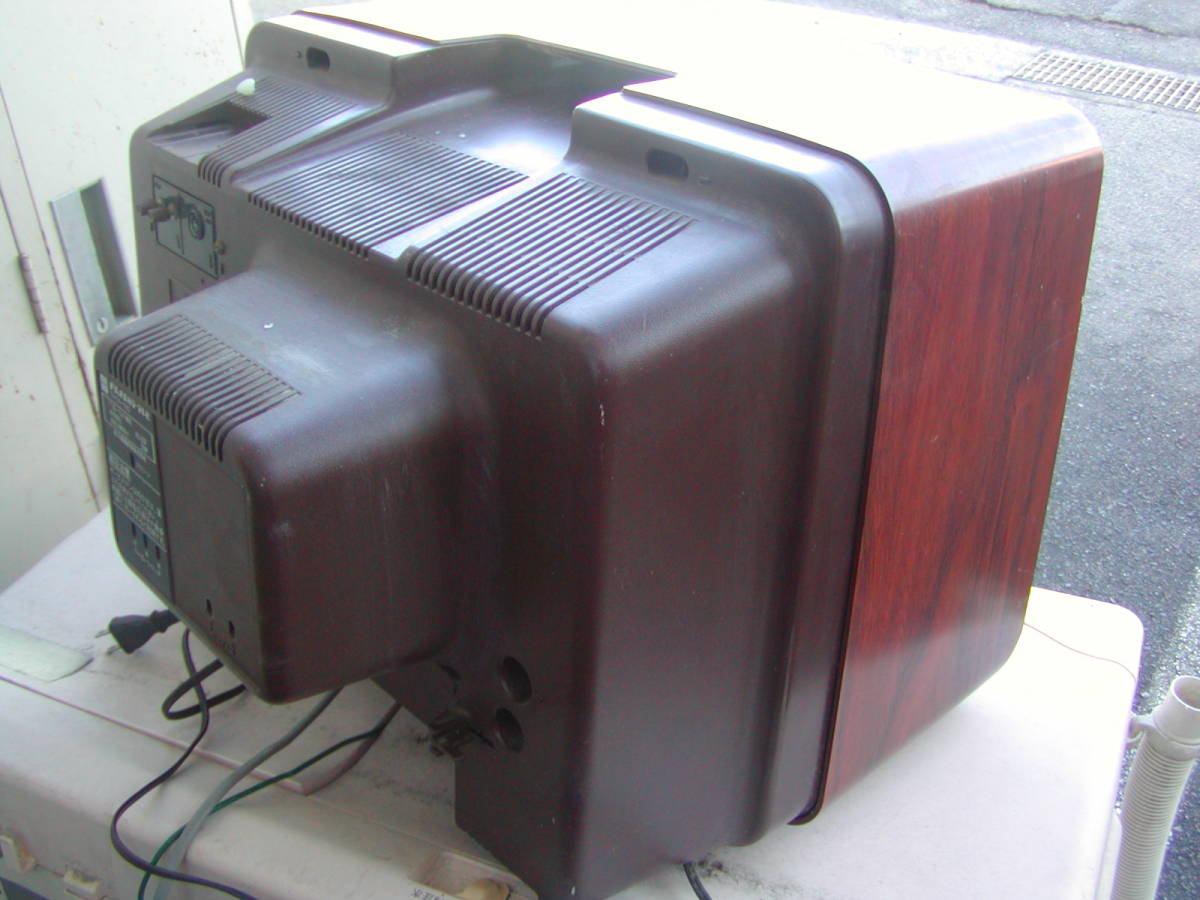 ブラウン管テレビ ナショナル - 14型 Yahoo!オークション 昭和レトロ