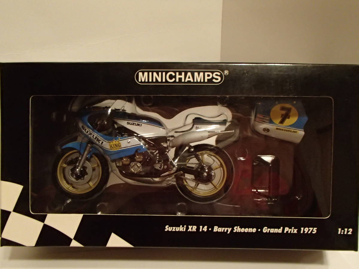ミニチャンプス 1/12 スズキ XR-14 バリー・シーン グランプリ1975